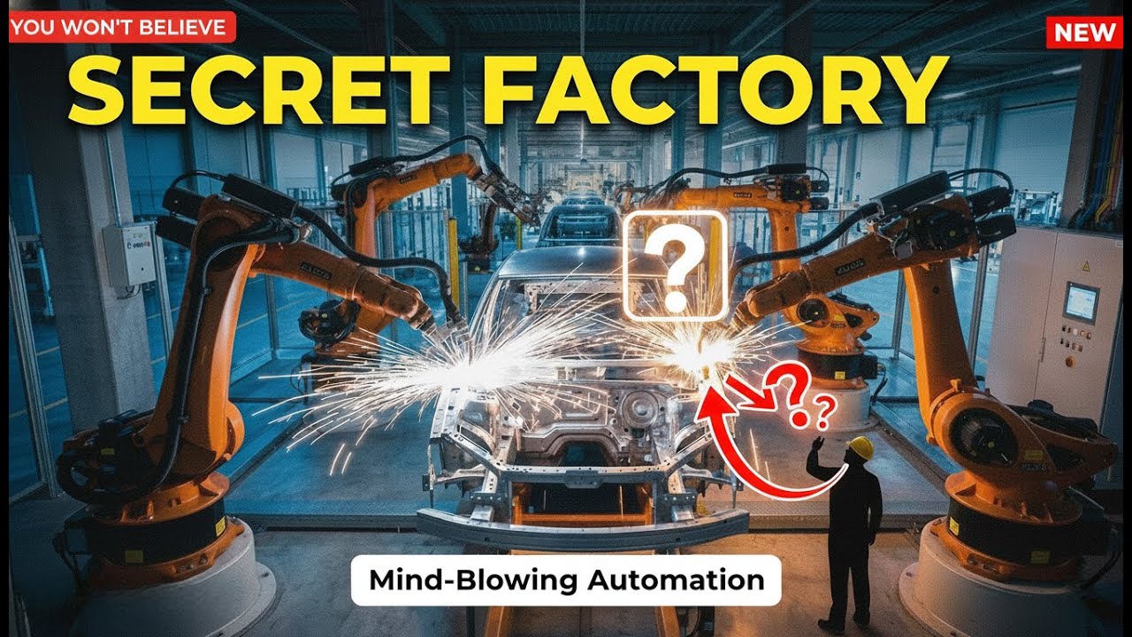Could a Robot Build Your Next Car in 60 Seconds? (Modern Auto Factory)