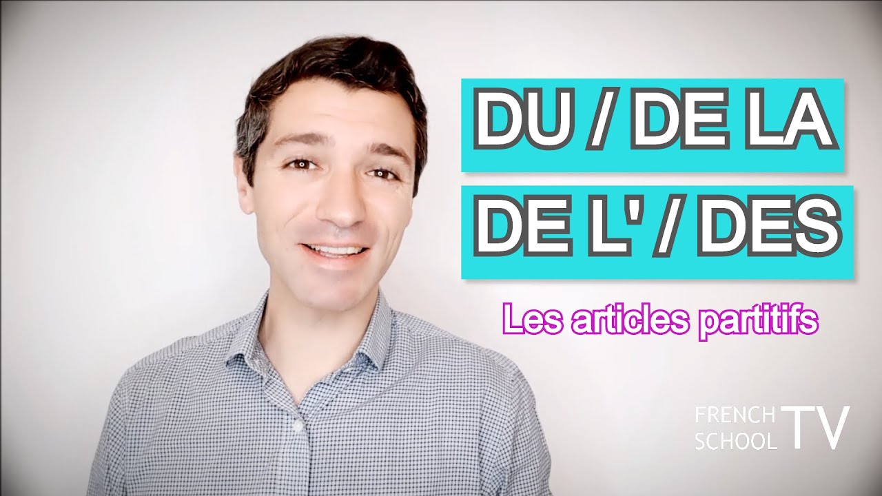 Français tous niveau (A1, A2, B1, B2) | Les articles partitifs, explications et exercice