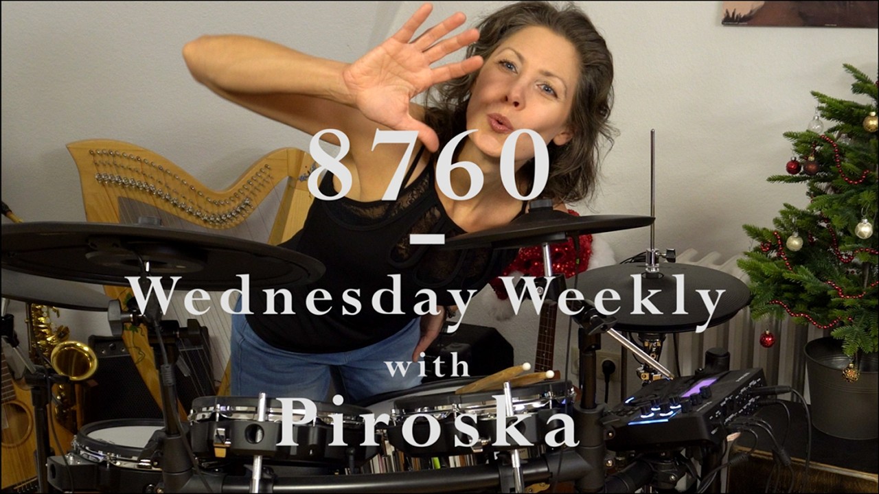 Wednesday Weekly with Piroska #1 (Evanescence - Bring me to life - drumcover)