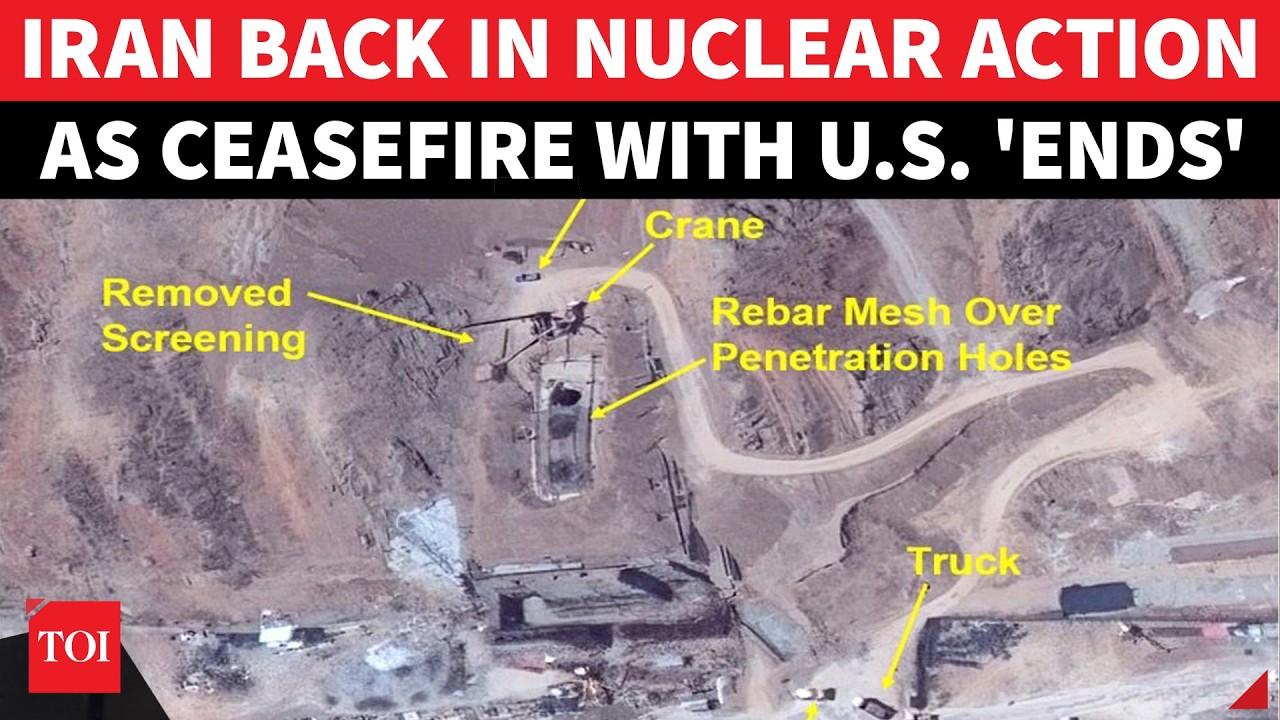 Iran UNLEASHES New Nuclear Action; Stunning Images Confirm Big Move As Ceasefire With U.S. 'Ends