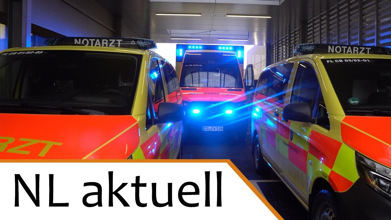 CTK Cottbus | Neue Notarztwache, Liegendaufnahme und Einsatzwagen