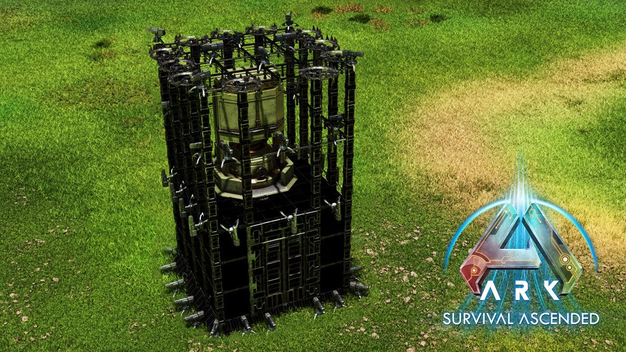 Miniature Early Game PVP Base (4x4) - Ark Survival Ascended Build