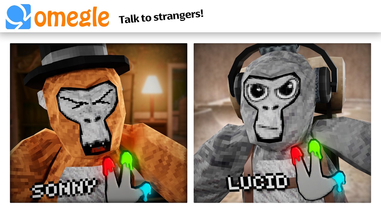 OMEGLE Троллинг в теге Gorilla!!