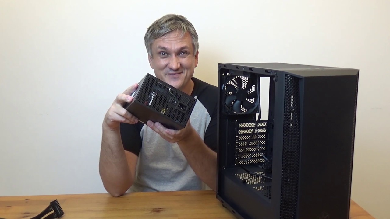 Современный удобный корпус для компьютера. SilverStone Fara B1 - Собираем компьютер #3