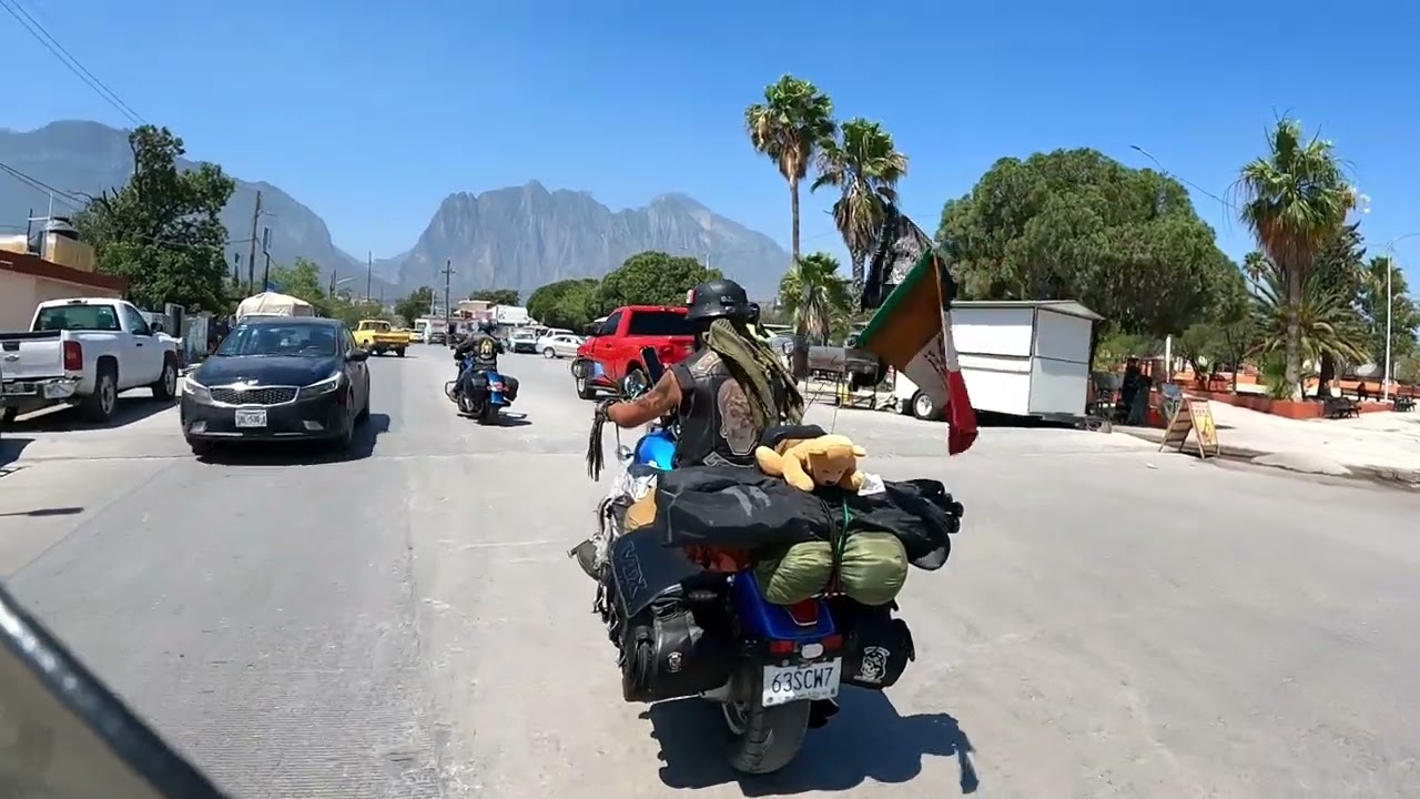 Rodando Potrero Chico en el Municipio de Hidalgo Nuevo León