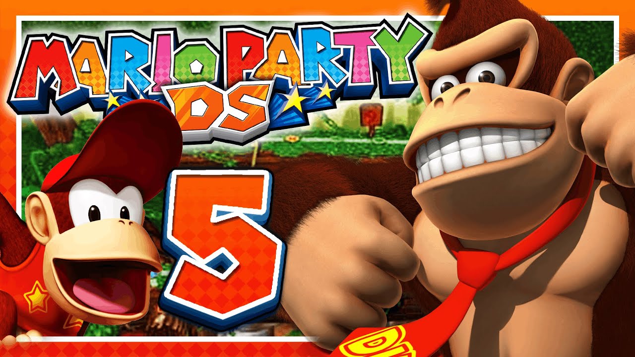 MARIO PARTY DS #5 - Münzwahn bei Donkey Kong's Steinstatue!