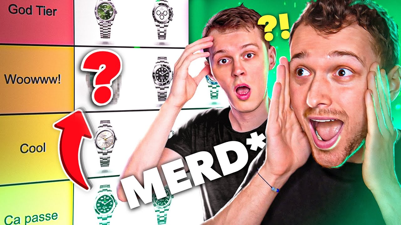 2 EXPERTS réagissent et classent les montres Rolex ! Feat Le Calibre