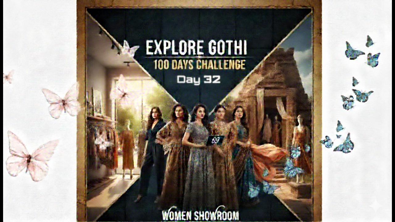 EXPLORE GOTHI DAY 32/100 ( ਬ੍ਰਾਂਡੇਡ ਲਵਲੀਨ ALL-OVER PRINT)