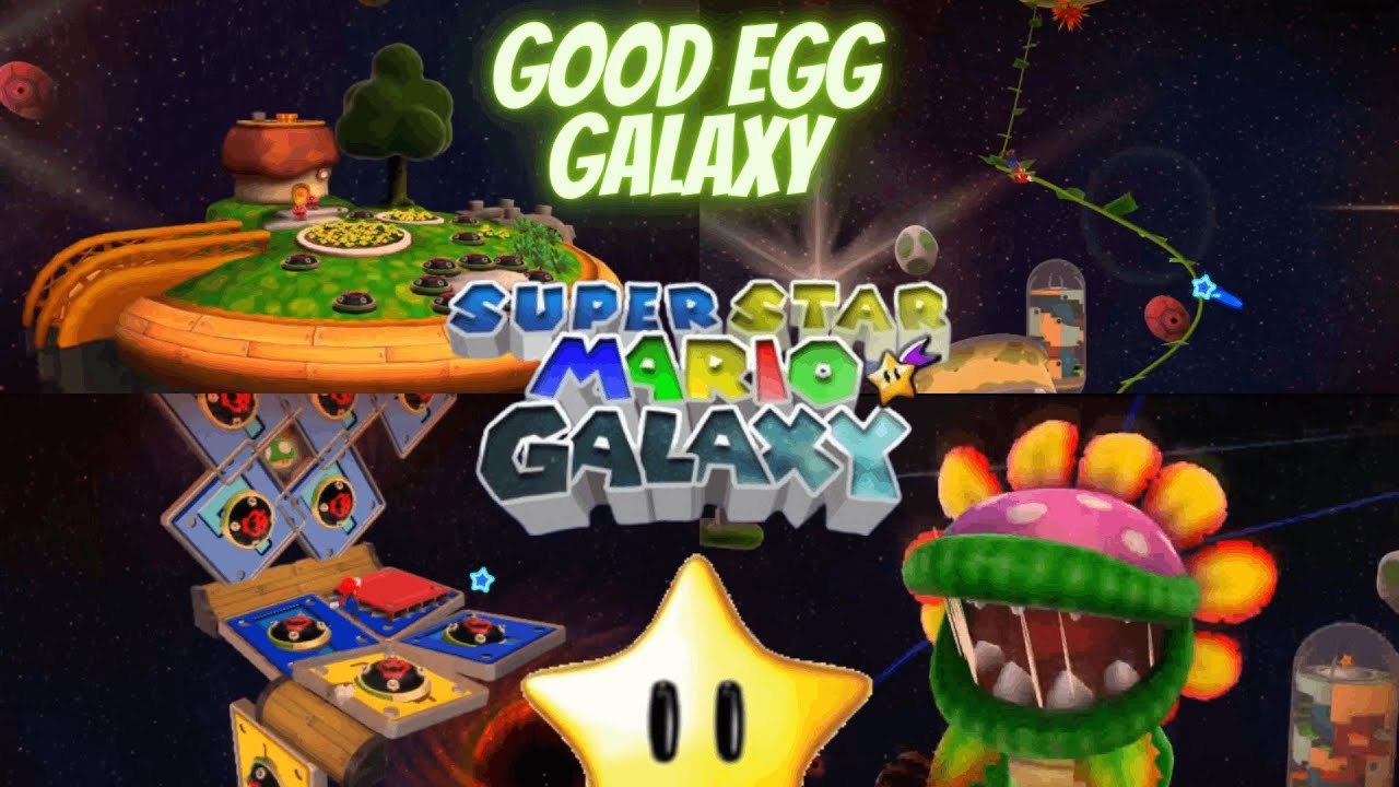 [Superstar Mario Galaxy 1.7] Good Egg Galaxy - Minefield Speed Run