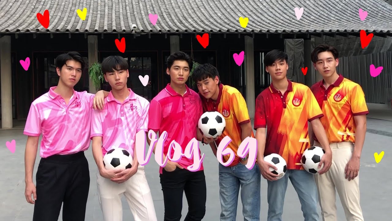Vlog 69 - เบื้องหลังถ่ายเสื้อเชียร์ #CUTUBALL74 💗💛❤⚽ #ChulaCuteBoy X #TUSexyBoy