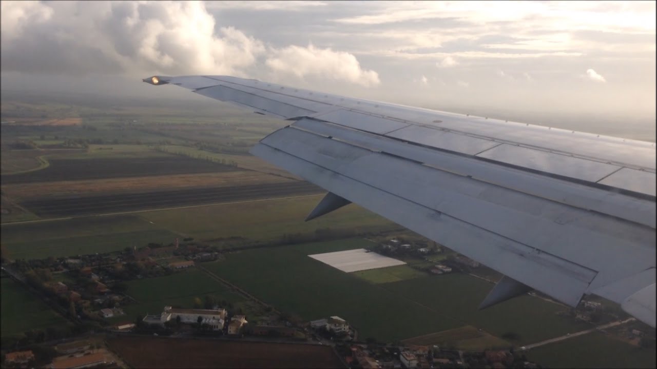 Boeing 737 Blue Air - Turin to Roma FCO - FULL FLIGHT