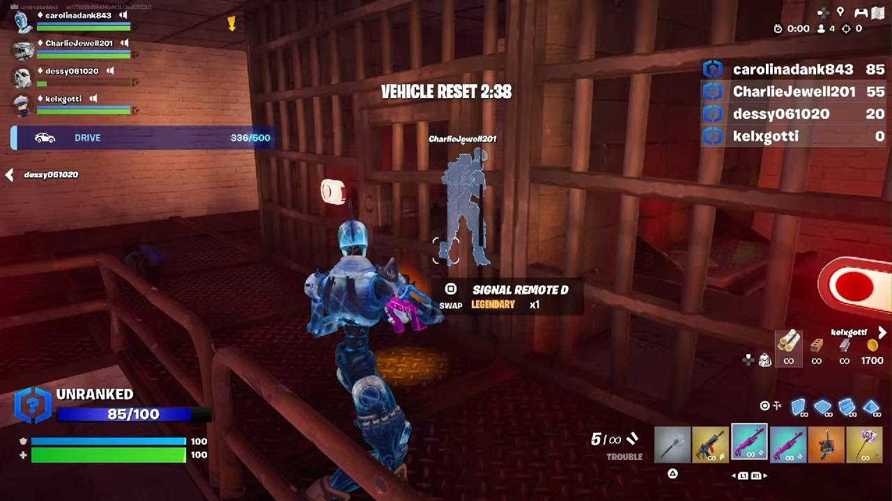 Playing with friends.