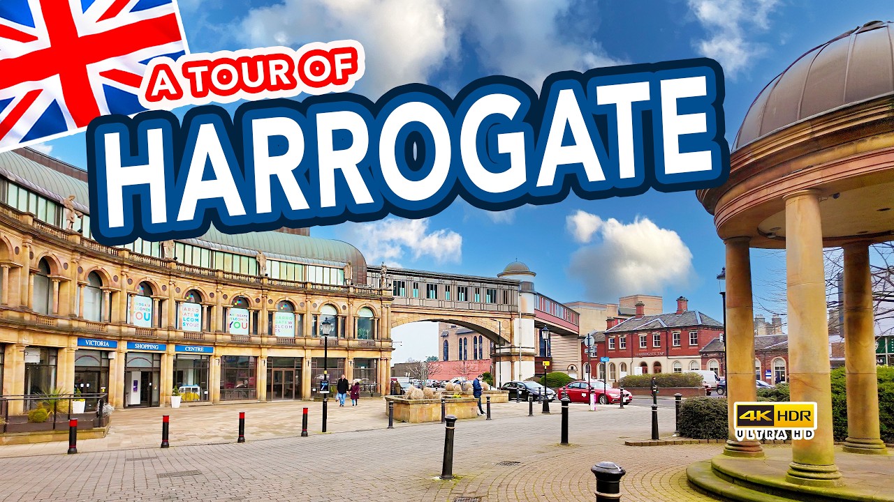 HARROGATE | Full tour of this beautiful historic Yorkshire spa town