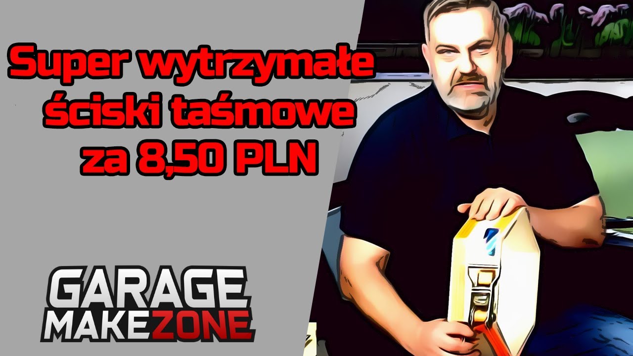 064 - Super wytrzymałe ściski taśmowe za 8,50 PLN