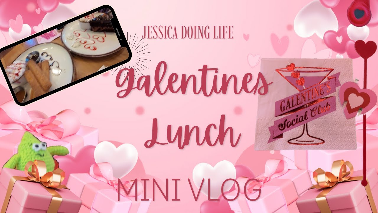 Mini Galentine’s Vlog 💖 Lunch, Laughs & a Meaningful Friendship Craft