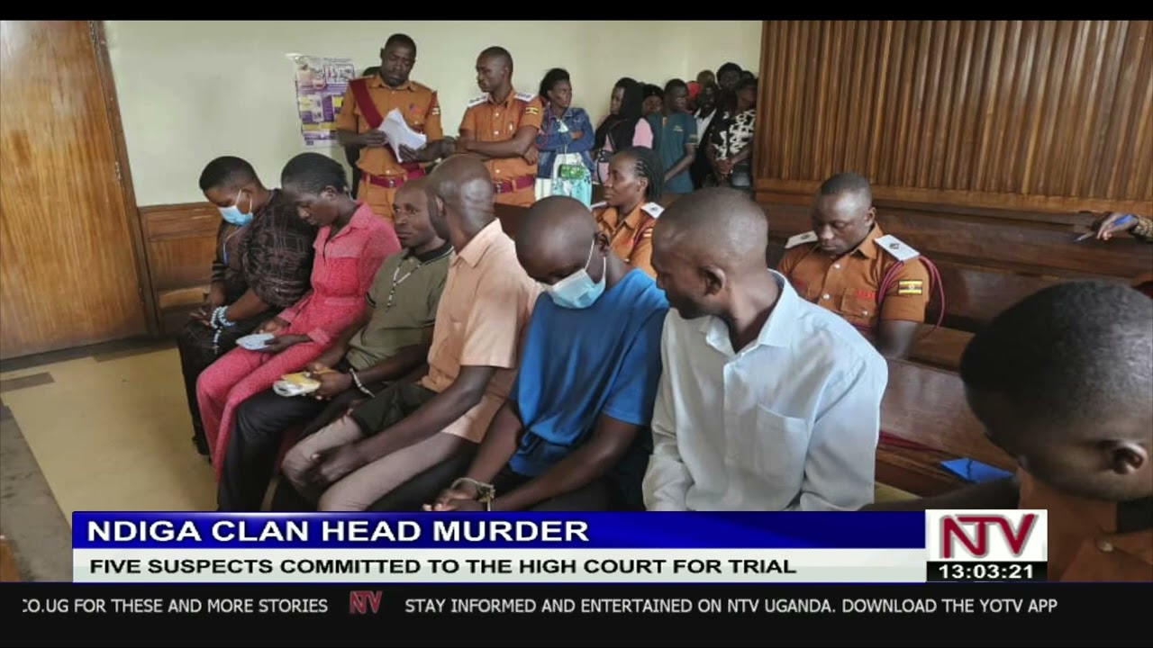 Five suspects committed to the high court for Ndiga clan head trial