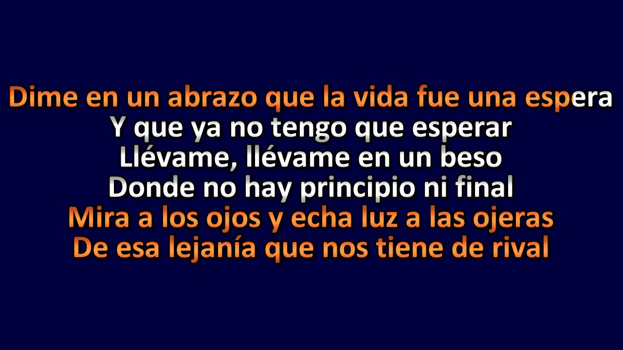 Pat&eacute; De Fu&aacute;  Ft Lila Downs - Ll&eacute;vame En Un Beso (karaoke version)