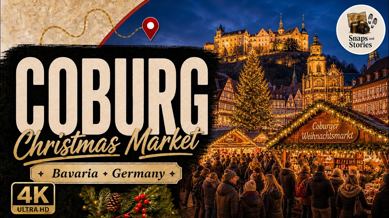 [4K] Coburg Germany | Christmas Market 2024 | Frohe Weinachten 🎄🎅 ⛄️