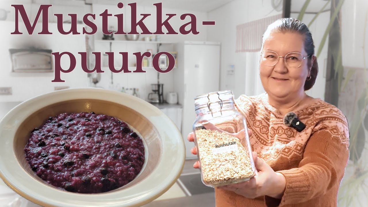 Lounaaksi ruismarjapuuro