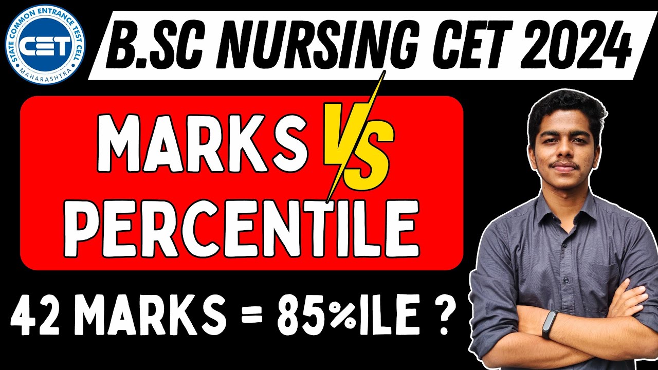MH Nursing CET 2025 | Marks vs Percentile | MH BSc Nursing Admission 2025 | #bscnursing