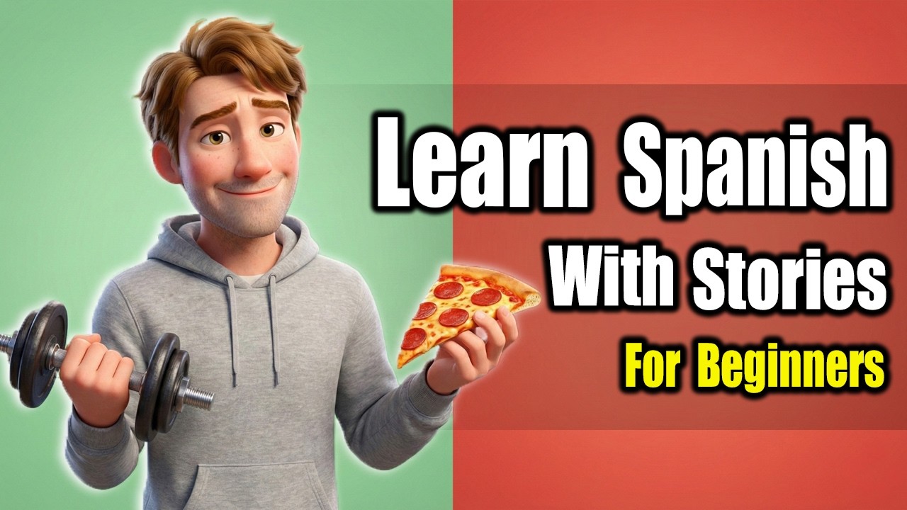 Learn Spanish With Stories: The Unwritten List | For Beginners (A2) 🍕