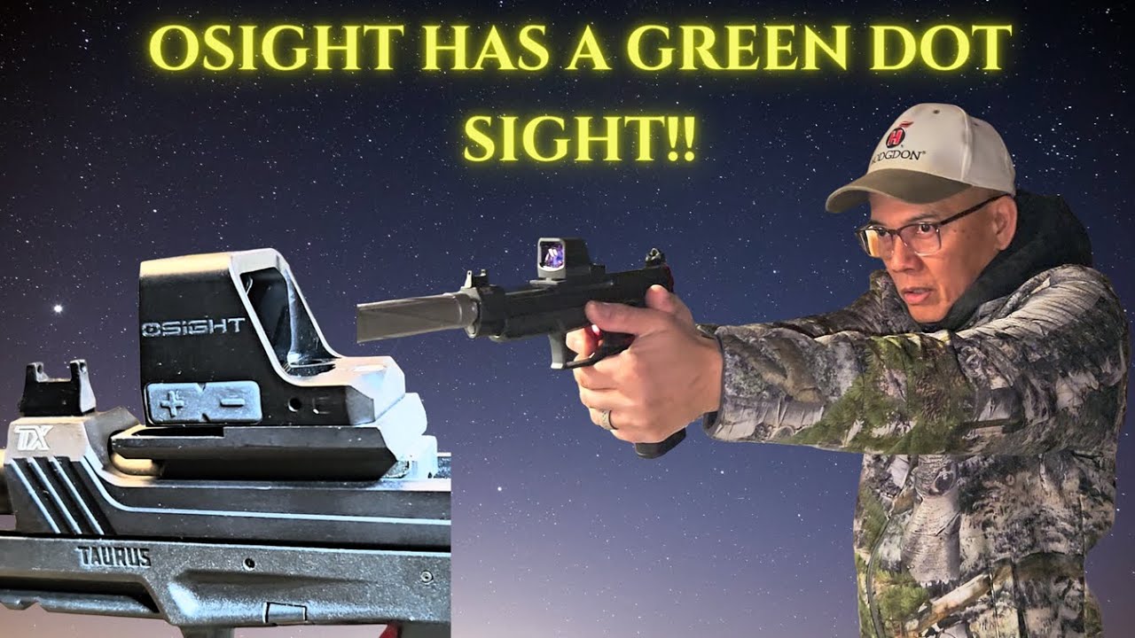 Почему стрелки переходят на коллиматорный прицел Osight C Green Dot