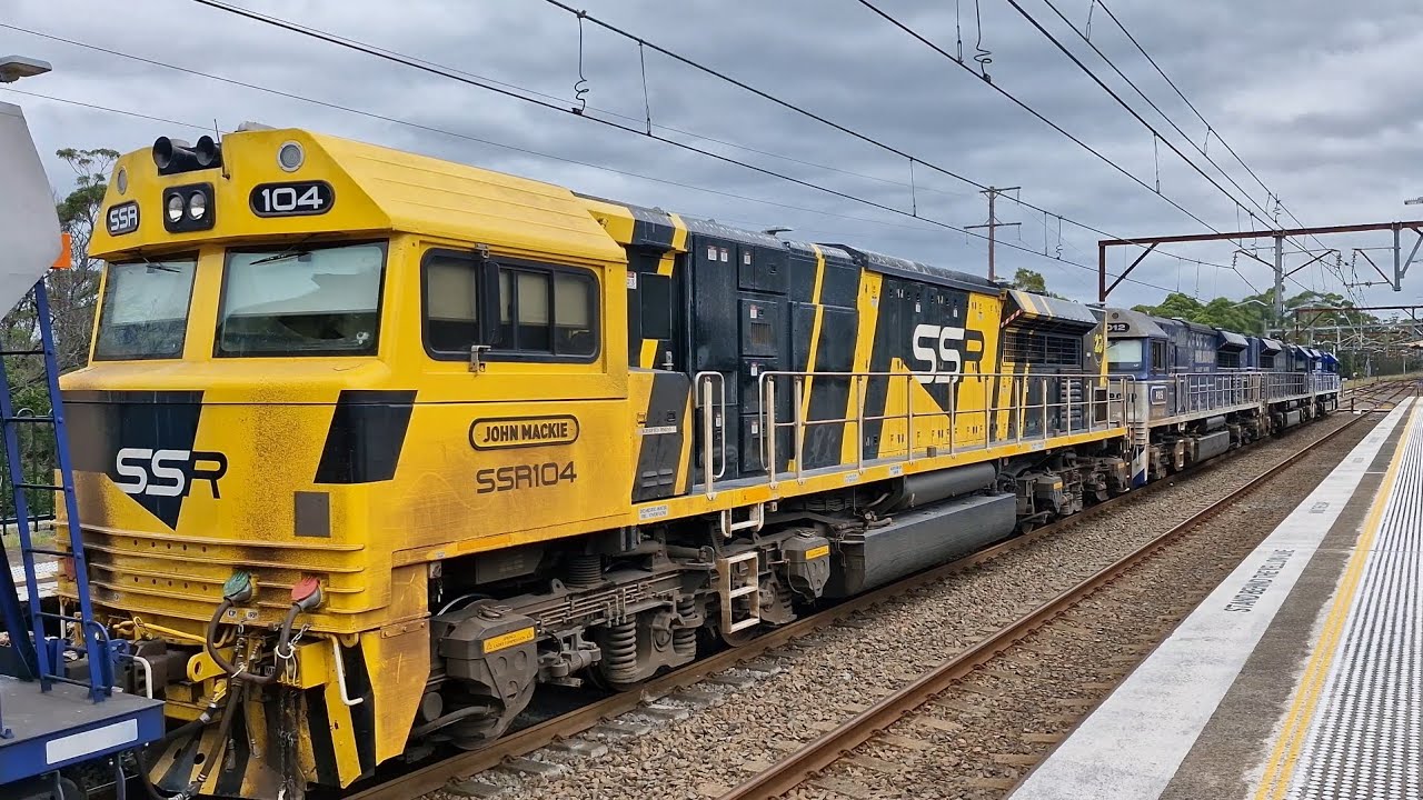 26/01/26 SSR Manildra Train 5976 passing Cowan