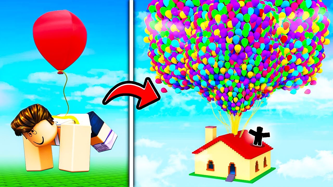 Using 9,475,364 Balloons in Roblox..