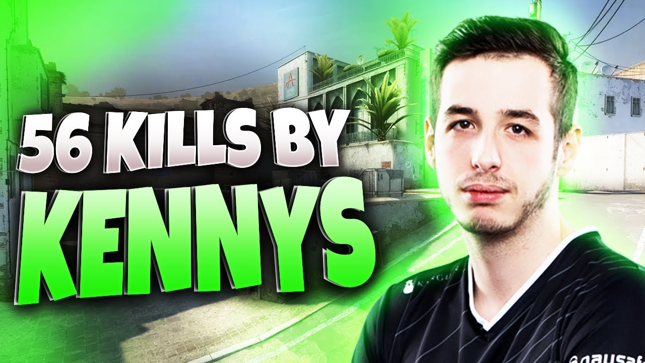 CS:GO - kennyS 56 kills on Dust2 @ FACEIT