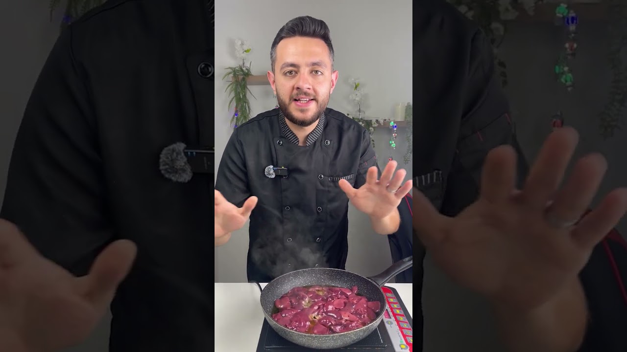 كبدة الدجاج بطريقة الطبخ الصح بدون اي زفرة مع سندويش بصوص الطحينة الرهيب