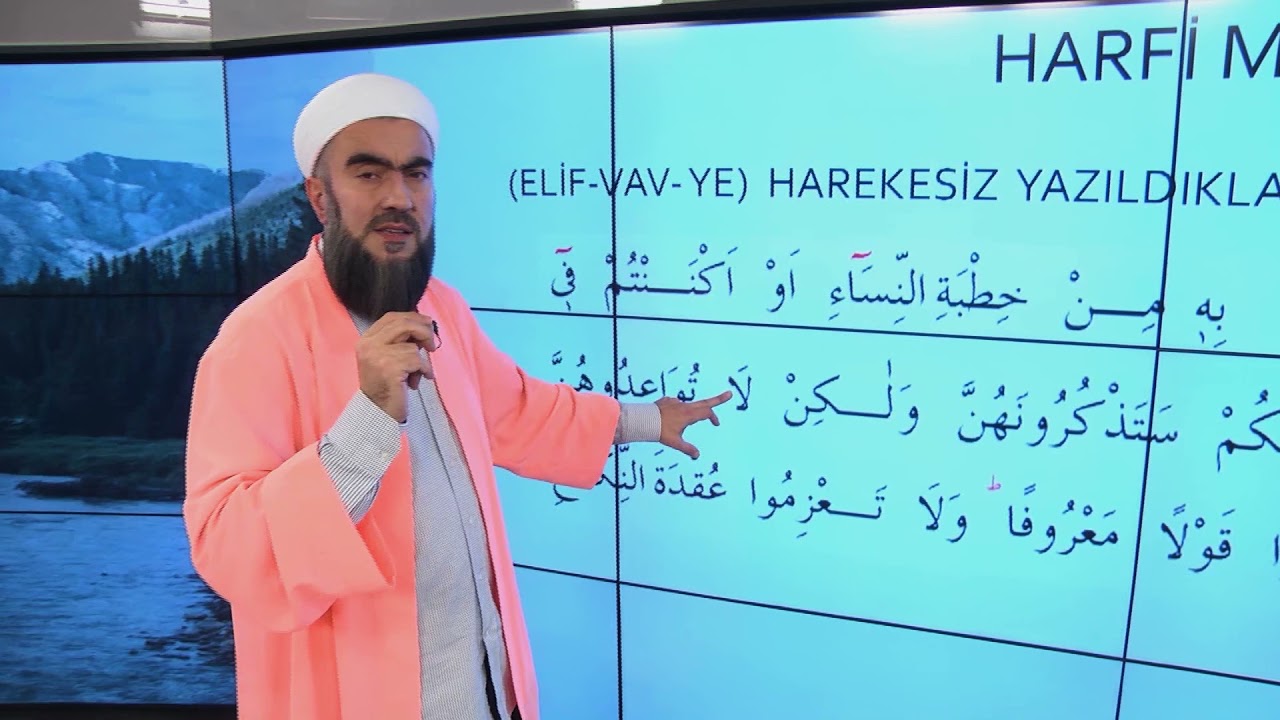 TECVİT 1 harfi med