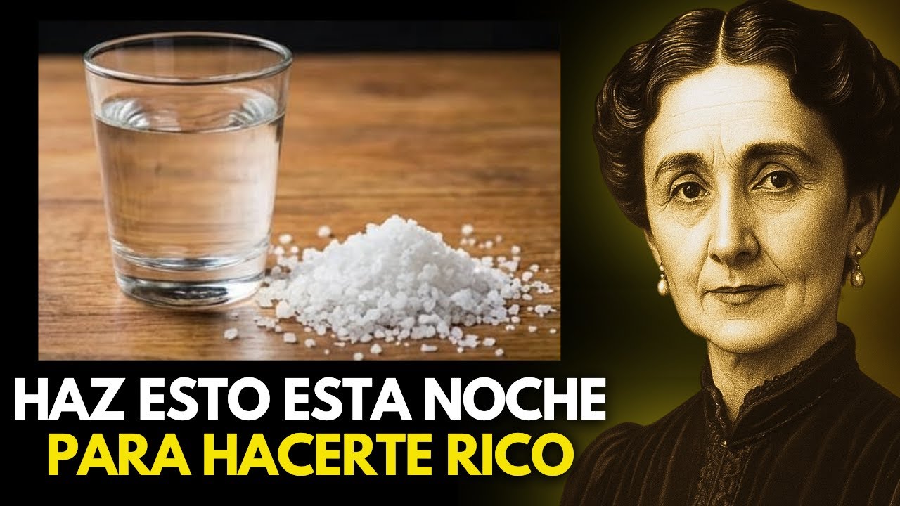 Haz Esto Con Sal y Agua Esta Noche Para Atraer Riqueza Ilimitada - Florence Scovel Shinn