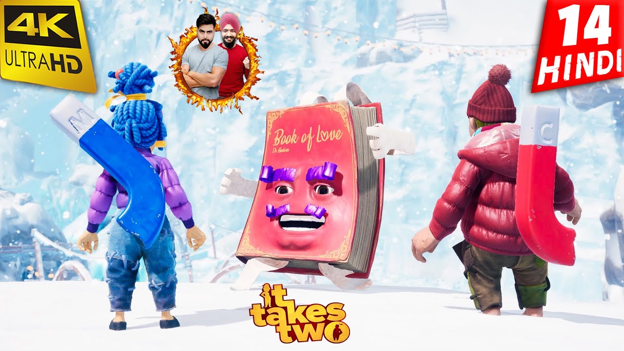 IT TAKES TWO Multiplayer HINDI Gameplay -Part 14- आया भूचाल