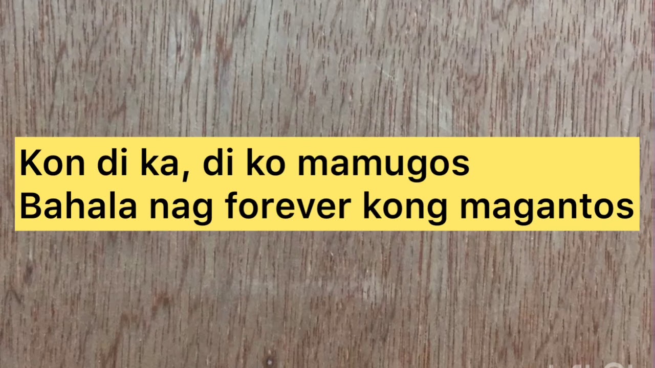 Di Ko Mamugos (Lyric Video) - Rommel Tuico