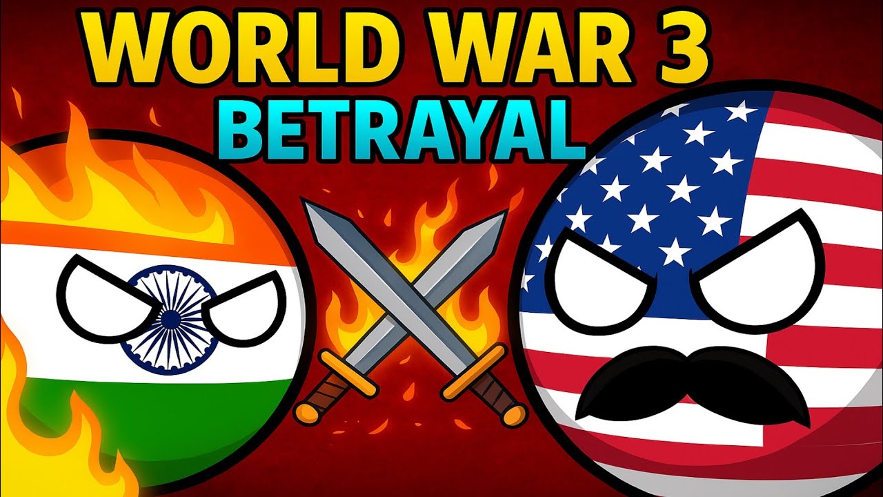 World War 3 in Countryballs: India&rsquo;s EPIC Comeback! (Hindi)