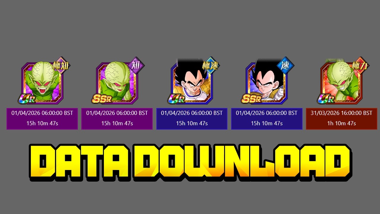 DATA DOWNLOAD!!!! SAIBAIMAN APRIL FOOLS DAY & DOKKANFEST VEGETA + NAPPA!! (DBZ: Dokkan Battle)