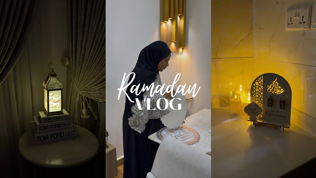 Ramadan Vlog 2026 | Suhoor, Decorating My Home & Iftar Prep | Layuza Musa