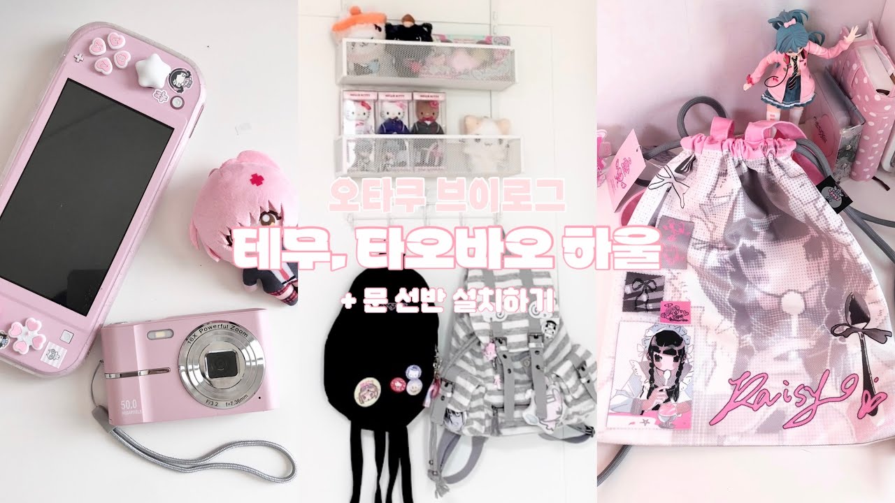 ⭑ 𝕍𝕃𝕆𝔾 ⭑ 오타쿠의 테무, 쉽겟 하울(◍•ᴗ•◍)❤• 테무깡 • 문선반 • 스티커 하울 • 타오바오 • 방꾸미기 • 오타쿠 브이로그 • 하울
