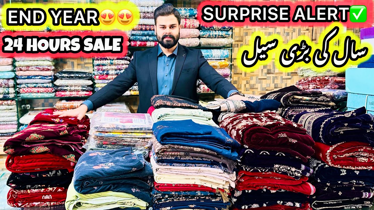 *END YEAR👑SALE*♥️Part 2😍2500✅Luxury💯Velvet🇵🇰Karandi🌺Khader🌸Dhanak🌼1 Day Sale🎁Gift Price👗80%OFF Sale🎉