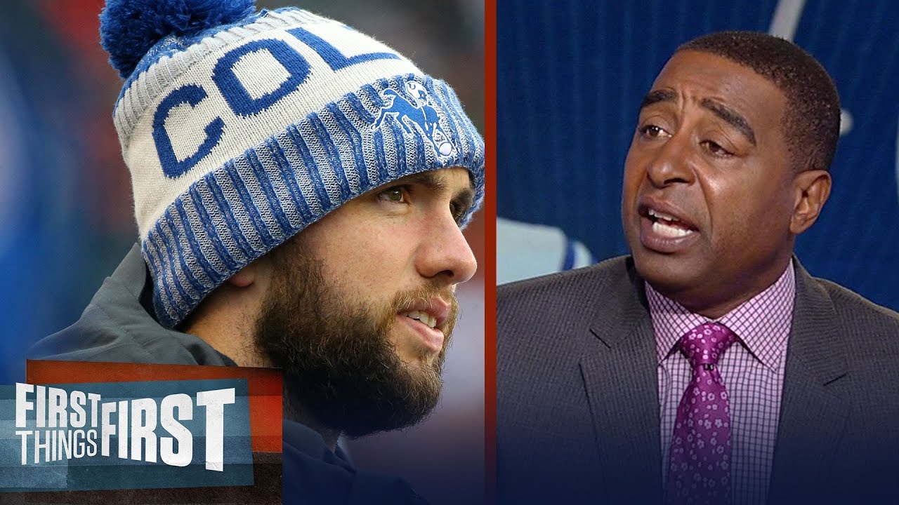 Cris Carter calls out Jim Irsay for his insulting Andrew Luck remarks | FIRST THINGS FIRST