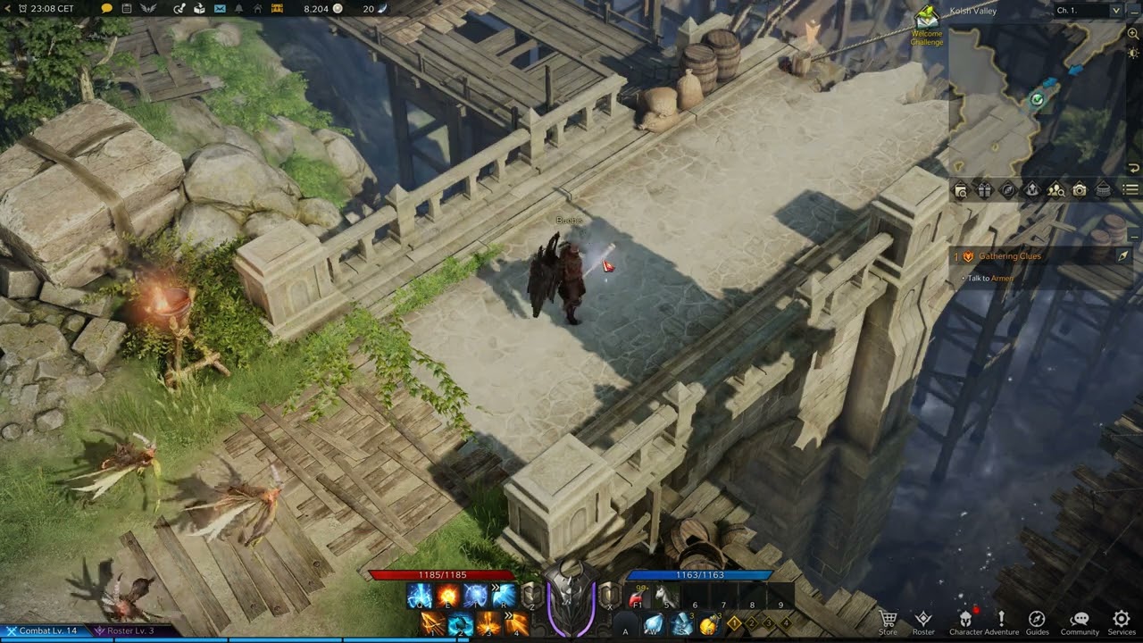 Collapsed Bridge, Lost Ark