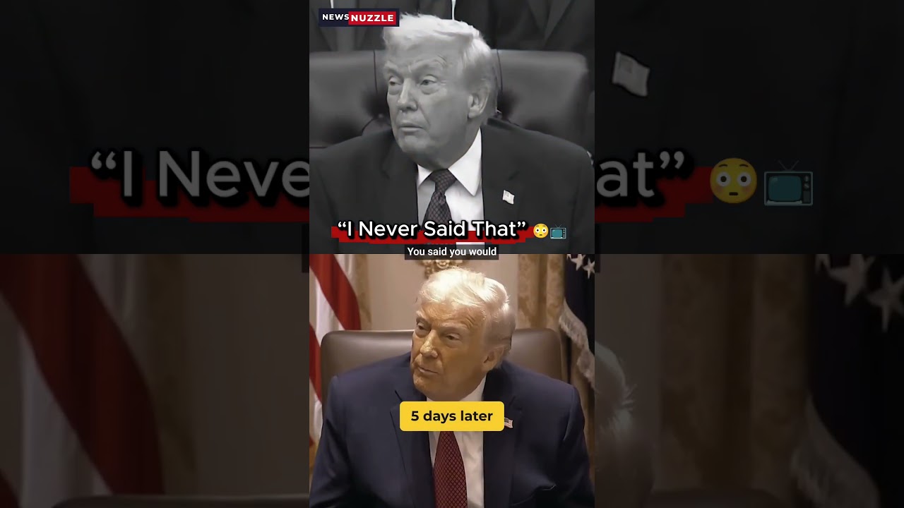 &ldquo;I Never Said That&rdquo; 😳📺 #Trump