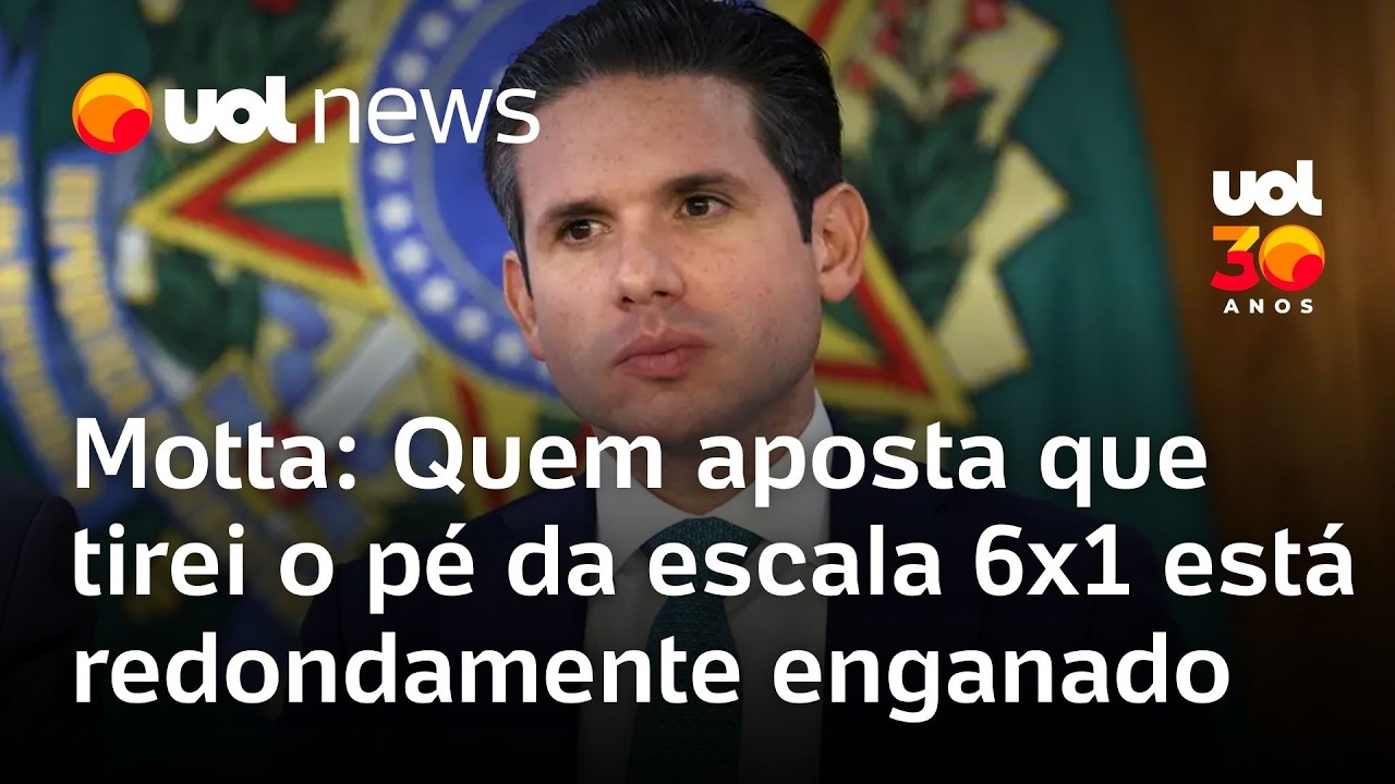 Motta: Quem aposta que tirei o pé da escala 6x1 está redondamente enganado, vou liderar esse debate