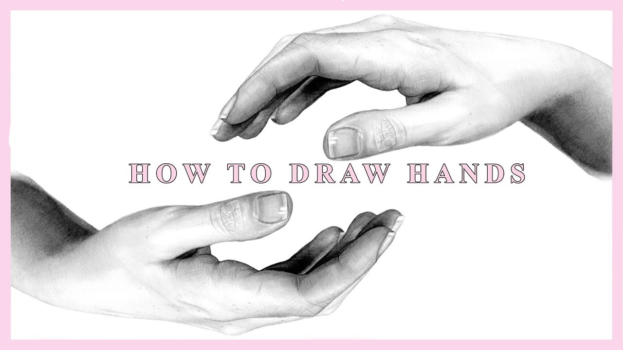 HOW TO DRAW REALISTIC HANDS | HAND DRAWING TUTORIAL