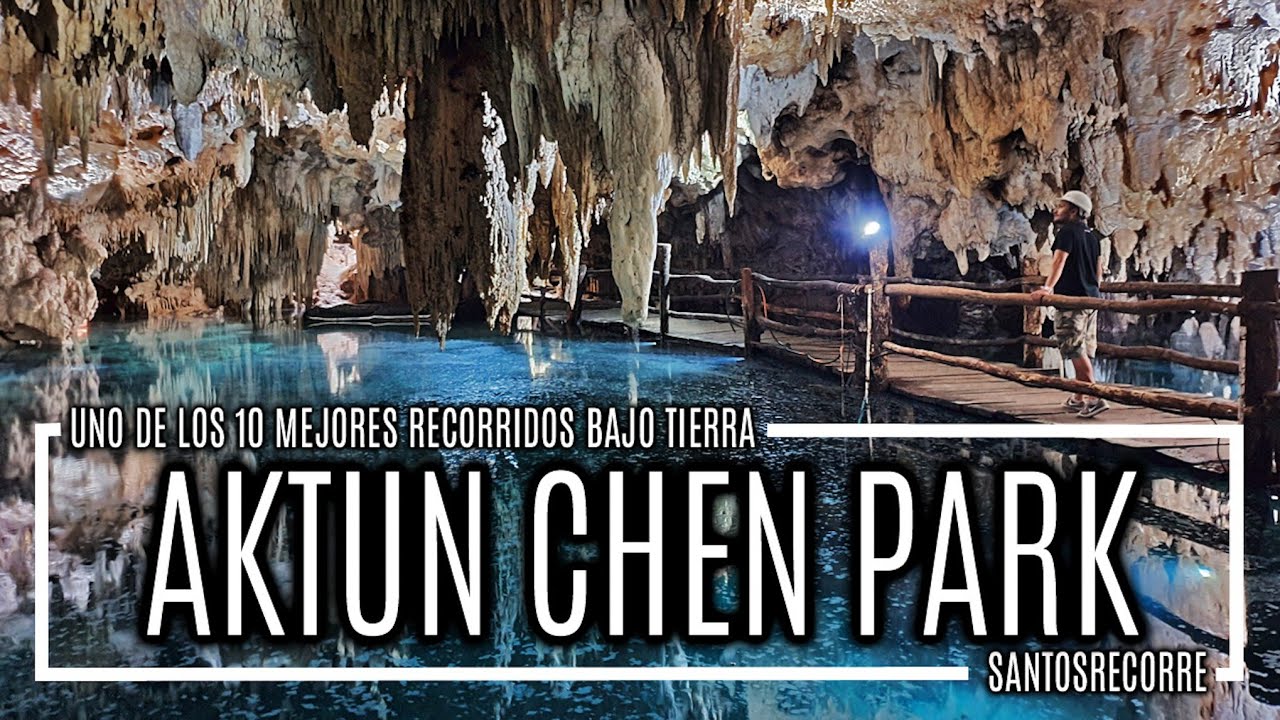 😱 AKTUN CHEN - Parque Natural TIROLESAS, CUEVA Y CENOTE. 3ER MEJOR CAMINATA SUBTERRÁNEA DEL MUNDO 🌎