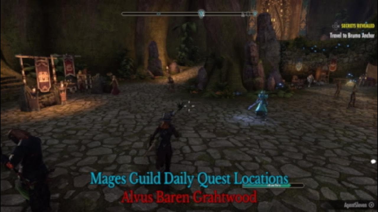 ESO Mages Guild Daily Quest Location, Alvus Baren, The Elder Scrolls Online