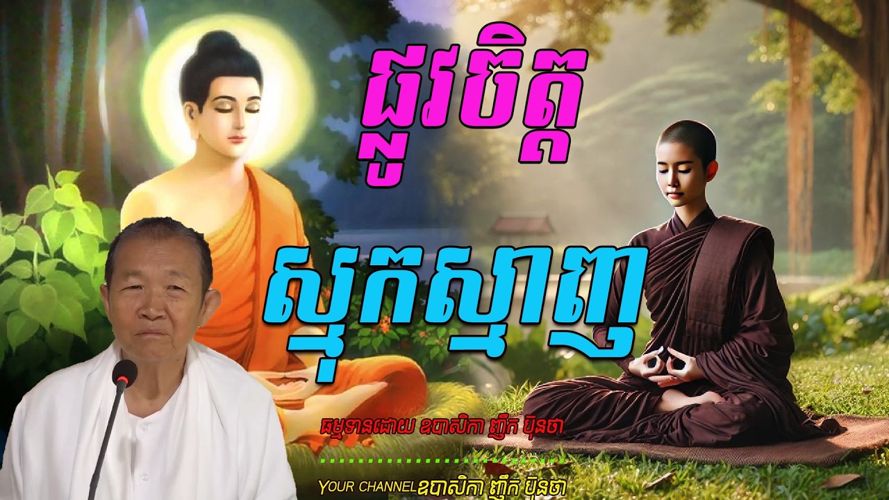 ផ្លូវចិត្ដស្មុកស្មាញ,   ធម្មទានដោយ ឧបាសិកា ញឹក ប៊ុនថា 🙏🥰🥰🥰🥰🙏