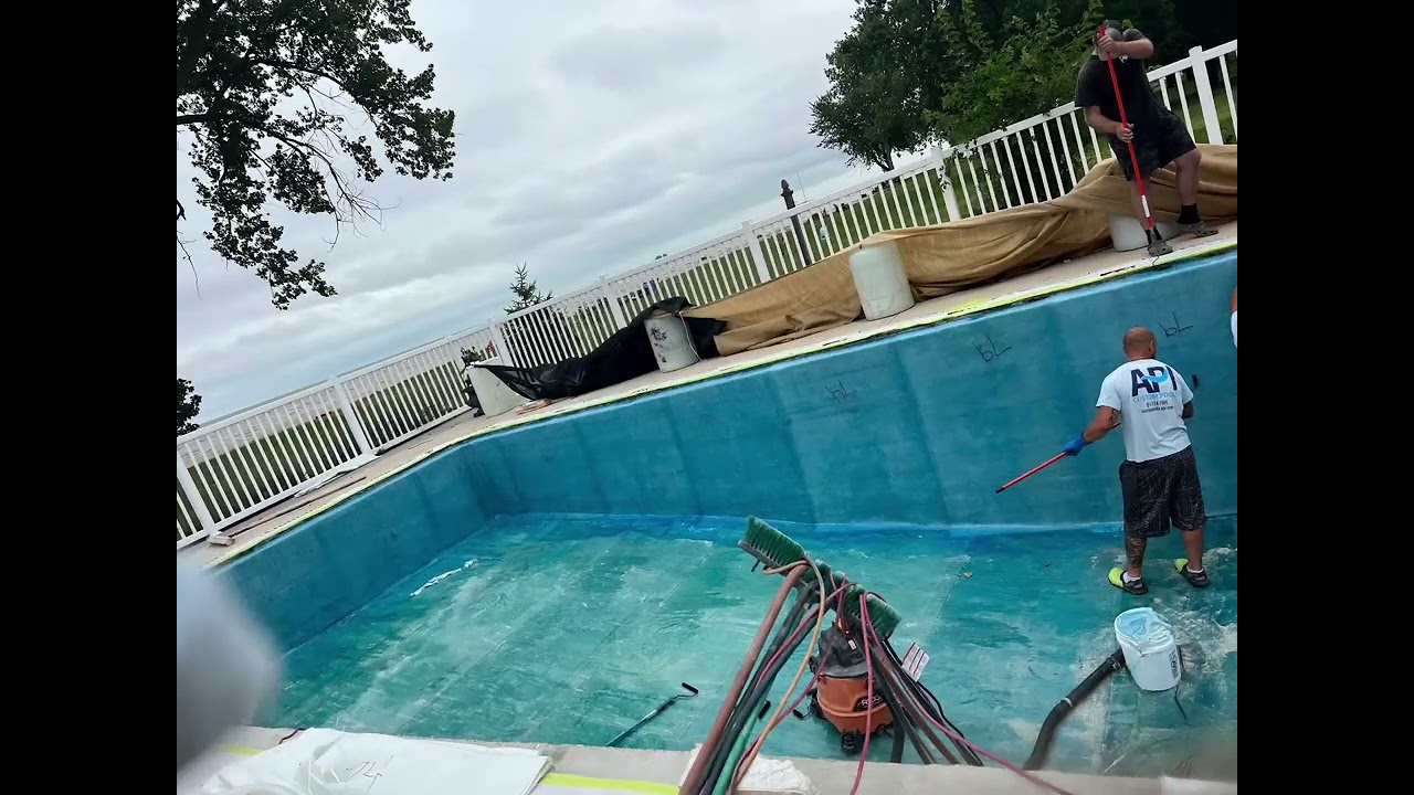 Repairing and Converting a Failing Concrete Pool to Fiberglass