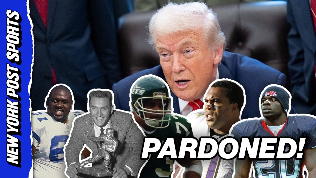 Trump PARDONS five ex-NFL stars - including a Jets legend!