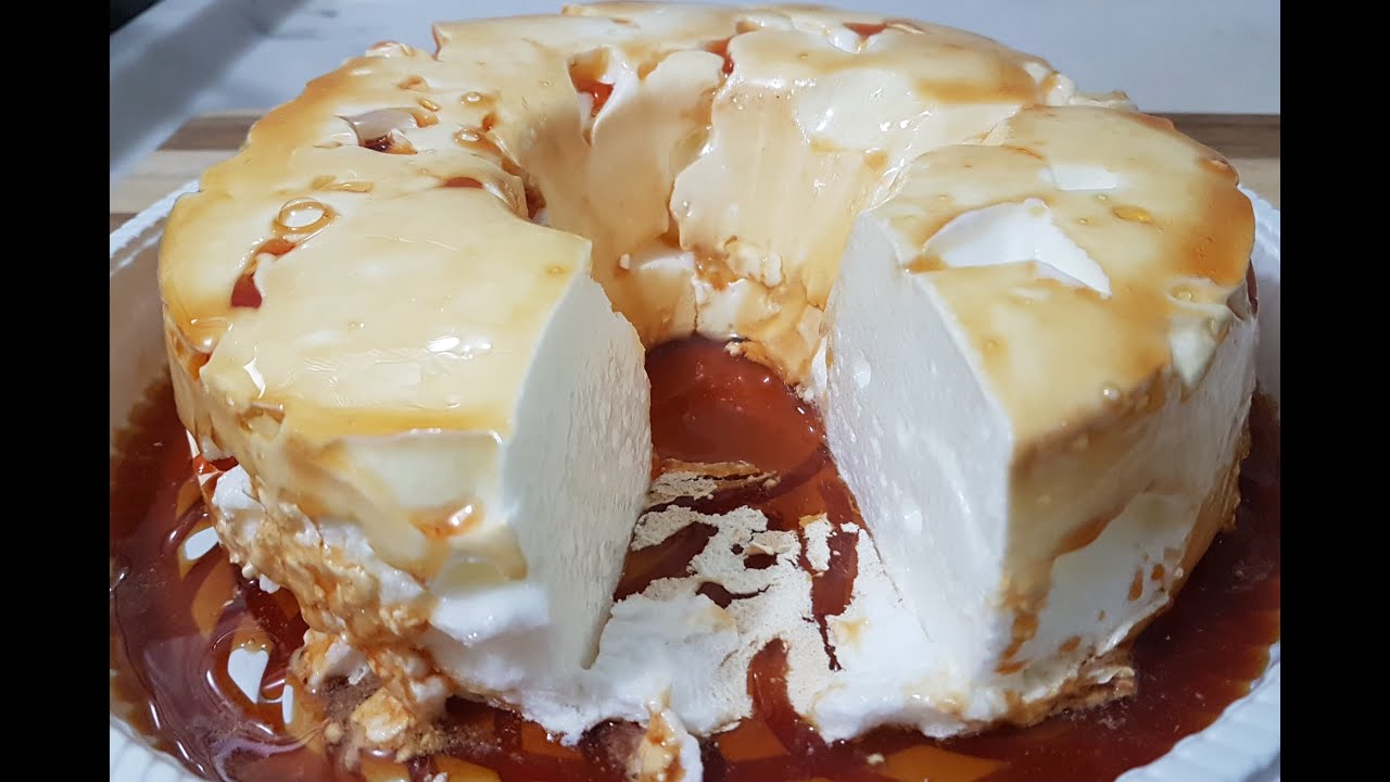 Sobremesa com 2 ingredientes (Parece nuvem doce)